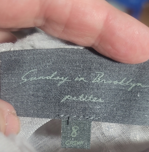 Anthropologie Sunday in Brooklyn Bonita sheer swiss dot Textured Midi Dress 8p - Picture 8 of 10